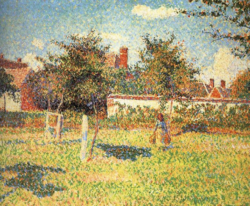 Camille Pissarro Afternoon sunshine France oil painting art